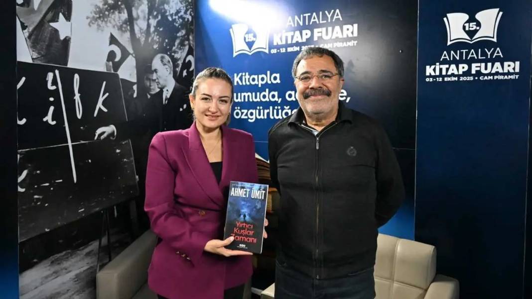 Antalya Kitap Fuarı’nda Ahmet Ümit Rüzgarı! 5